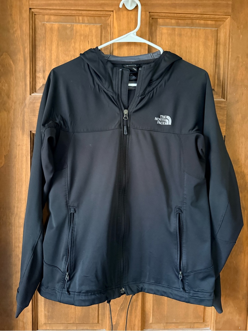 The North Face Women’s Black Hooded Softshell Jacket